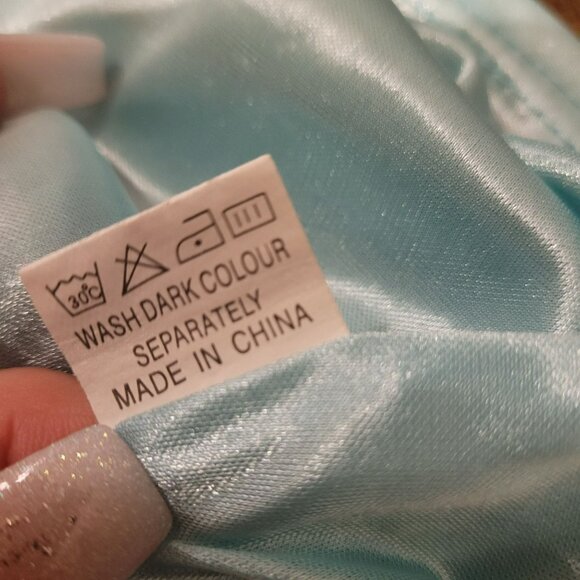 SM Wardrobe Vintage-Look Bird Print Dress With Lace Trim & Pockets size M/L - Picture 2 of 7